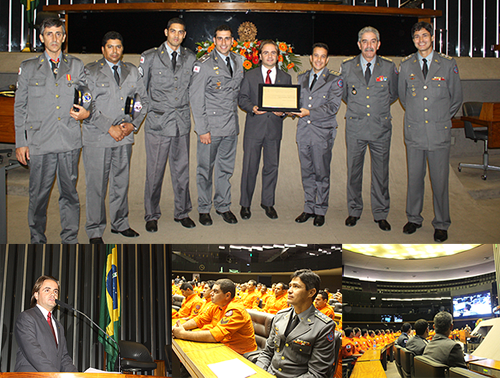 Homenagem ao Corpo de Bombeiros Militar