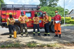 PCIF aprimora preparação física para atuar no combate aos incêndios florestais