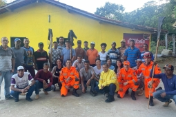 Bombeiros de Teófilo Otoni realizam treinamento de combate a incêndio florestal