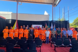 Bombeiros de Janaúba recebem equipamentos do Ministério Público Estadual