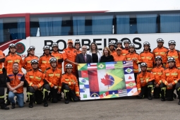 Missão Canadá: Bombeiros de Minas integram missão humanitária brasileira