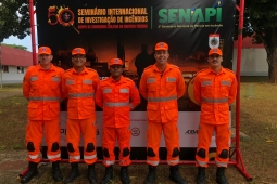 Bombeiros de Minas Gerais participam de Seminário Internacional de Investigação de Incêndios