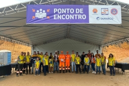 2ª Cia em Manhuaçu e mineradora promovem simulado de rompimento de barragem