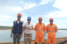 Militares de Janaúba realizam visita técnica em mineradora