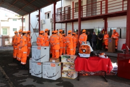 Bombeiros de Divinópolis recebem novos equipamentos para o serviço operacional