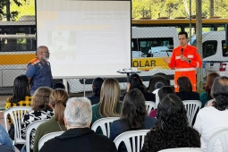 1º BBM e DC de Rio Acima iniciam projeto de autoproteção nas escolas do município