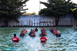 8º Pelotão de Januária realiza curso de formação de guarda-vidas civil