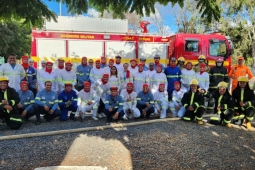 7º BBM realiza atividade simulada de evacuação de emergência na fábrica de Chocolates Garoto LTDA