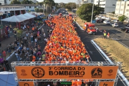 Bombeiros de  Uberlândia promovem a 3ª Corrida dos Bombeiros