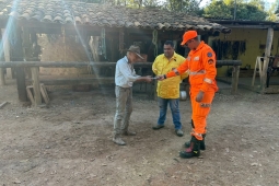 Bombeiros de Campos Altos intensificam ações contra queimadas em Unidades de Conservação