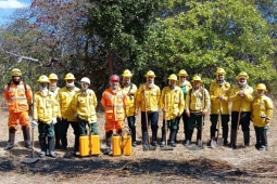 Bombeiros de Janaúba capacitam brigadistas para prevenção e combate a incêndios em Unidades de Conservação