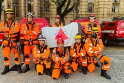 Bombeiros de MG participam da maior competição de Salvamento em Altura do Brasil