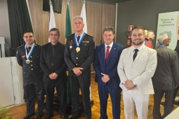 Bombeiros do 3°COB são agraciados com Medalha Ordem do Mérito Legislativo