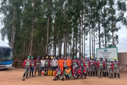 7° BBM ministra curso de formação de brigada florestal para integrantes da AMIF em Josenópolis