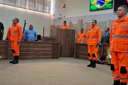 Passagem de Comando da 7ª Companhia Independente de Bombeiros Militar de Pouso Alegre