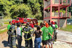 Bombeiros formam brigada orgânica em escola cívico-militar em Itajubá