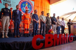 2ª Companhia de Bombeiros Militar em Araguari inaugura nova sede