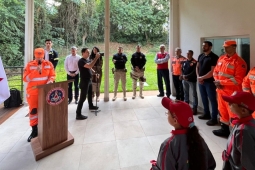 12° BBM realiza o 1º Workshop de Proteção e Defesa Civil com foco na resiliência aos incêndios florestais