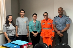 Bombeiros da Comissão Permanente de Avaliação Documental visitam TJMMG e Centro de Gestão Documental da PMMG