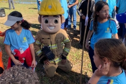 Bombeiros promovem evento de conscientização ambiental no CTP