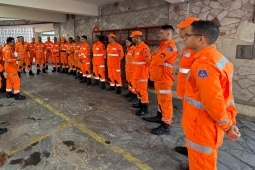 Sistema de Meio Ambiente e tropa do 1º Batalhão de Bombeiros Militar recebem treinamento de comunicação