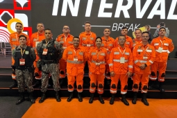 Bombeiros de Minas marcam presença no Congresso Internacional de Gestão de Incêndios Florestais