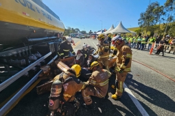 Bombeiros de Pouso Alegre participam de simulado de emergência com múltiplas vítimas e produtos perigosos