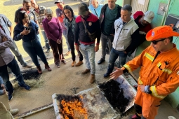 Bombeiros de Coronel Fabriciano concluem treinamento de brigada