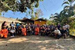 Projeto Bombeiro nas Escolas promove educação e segurança para mais de mil crianças em Rio Acima