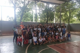 7°BBM realiza projeto "Bombeiros nas Escolas" em Engenheiro Navarro