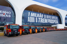 Corpo de Bombeiros Militar de Minas Gerais recebe 18 novas viaturas para reforçar o atendimento operacional