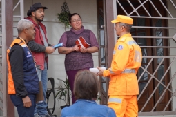 Corpo de Bombeiros e Defesa Civil de Barbacena realizam ação conjunta na Operação Guarda Chuva 2025 para prevenção de desastres durante o período chuvoso