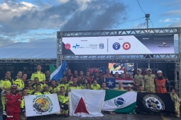 Bombeiros de Minas participam do 7º Desafio Nacional de Salvamento Veicular e do Congresso de Emergência
