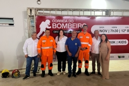Bombeiros e Rotary Club de Patos de Minas fortalecem inclusão social com ação solidária durante 1ª Corrida no 12º BBM