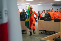 Corpo de Bombeiros promove passagem de Comando Conjunta da AAS, DAI e Corregedoria