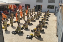 Corpo de Bombeiros Militar conclui Curso de Incêndio Urbano 2025 em Uberlândia