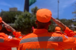 Dia da Bandeira: Bombeiros reforçam valores pátrios