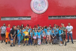 Alunos de Contagem participam de ação de Educação Ambiental no CTP