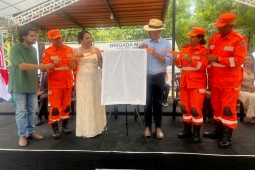 Com investimentos superiores a R$1,29 milhão, Brigada Municipal coordenada por bombeiros, é inaugurada em Conselheiro Pena