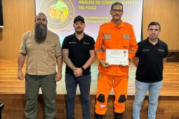 CBMMG participa de Curso de Internacional sobre Incêndios Florestais