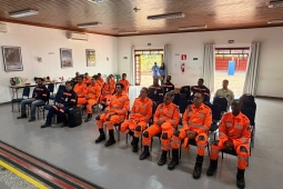 Militares do CBMMG participam de visita técnica à operação de mineradora em Conceição do Mato Dentro