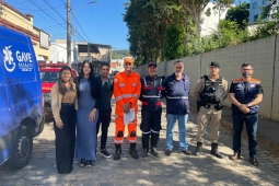 CBMMG entrega certificado de credenciamento à nova equipe voluntária de atendimento pré-hospitalar do médio Piracicaba