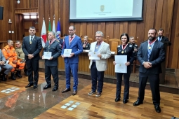 7ª Cia Ind é homenageada com a Medalha de Distinção da Polícia Civil em Pouso Alegre