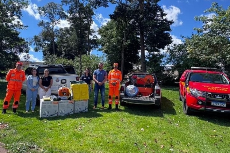 O Corpo de Bombeiros Militar e Prefeitura de Patos ampliam parceria no enfrentamento aos incêndios florestais